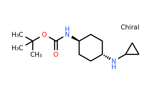CAS 1695112-92-5 | tert-Butyl ((1r,4r)-4-(cyclopropylamino)cyclohexyl)carbamate