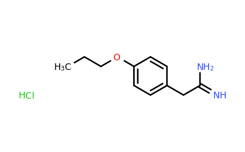 CAS 16953-06-3 | 2-(4-propoxyphenyl)ethanimidamide hydrochloride