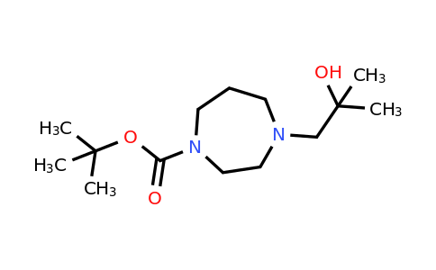 CAS 1695493-35-6 | tert-butyl 4-(2-hydroxy-2-methylpropyl)-1,4-diazepane-1-carboxylate