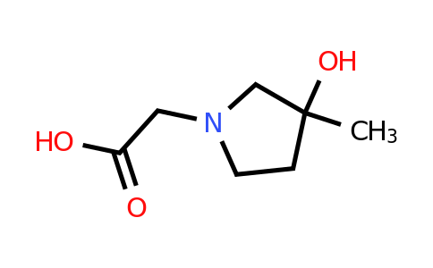 CAS 1695867-48-1 | 2-(3-Hydroxy-3-methylpyrrolidin-1-yl)acetic acid