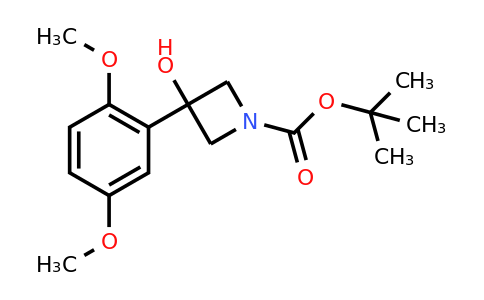 CAS 1696967-49-3 | tert-butyl 3-(2,5-dimethoxyphenyl)-3-hydroxyazetidine-1-carboxylate