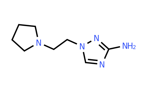 CAS 1697038-41-7 | 1-[2-(pyrrolidin-1-yl)ethyl]-1H-1,2,4-triazol-3-amine