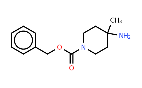 CAS 169750-59-8 | 4-Amino-4-methyl-1-N-cbz piperidine