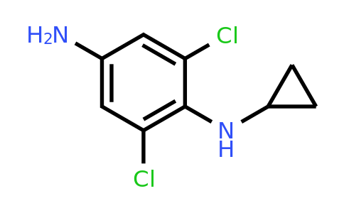 CAS 1697584-78-3 | 2,6-Dichloro-N1-cyclopropylbenzene-1,4-diamine