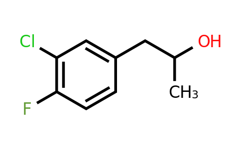 CAS 1697873-11-2 | 1-(3-Chloro-4-fluorophenyl)propan-2-ol