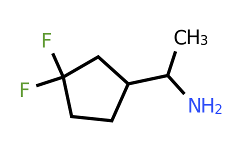 CAS 1697951-90-8 | 1-(3,3-difluorocyclopentyl)ethan-1-amine
