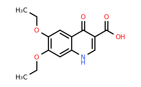 CAS 1698-96-0 | 6,7-Diethoxy-4-oxo-1,4-dihydroquinoline-3-carboxylic acid