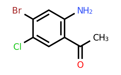 CAS 1698027-12-1 | 1-(2-Amino-4-bromo-5-chlorophenyl)ethanone