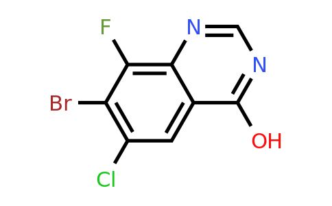 CAS 1698027-18-7 | 7-bromo-6-chloro-8-fluoroquinazolin-4-ol