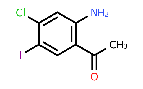 CAS 1698027-69-8 | 1-(2-Amino-4-chloro-5-iodophenyl)ethanone