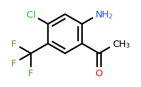CAS 1698027-72-3 | 1-(2-Amino-4-chloro-5-(trifluoromethyl)phenyl)ethanone