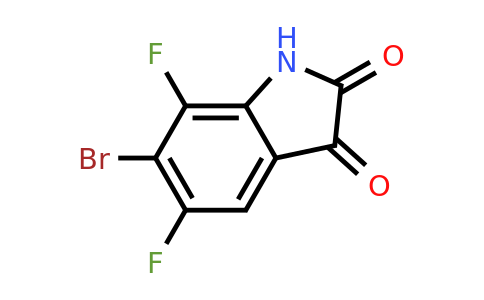 CAS 1698027-85-8 | 6-Bromo-5,7-difluoroindoline-2,3-dione