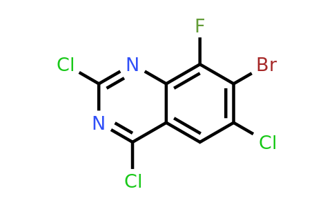 CAS 1698028-11-3 | 7-bromo-2,4,6-trichloro-8-fluoroquinazoline