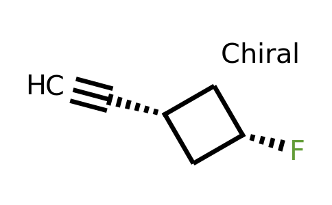 CAS 1698054-49-7 | cis-1-ethynyl-3-fluoro-cyclobutane