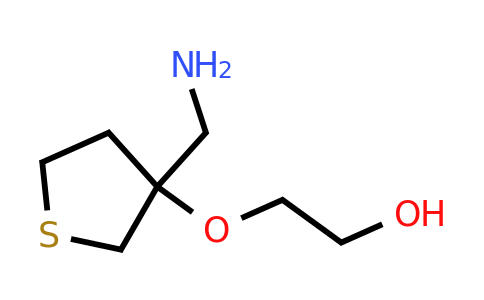 CAS 1698157-65-1 | 2-{[3-(aminomethyl)thiolan-3-yl]oxy}ethan-1-ol