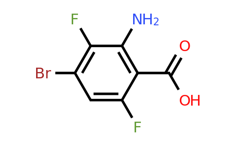 CAS 1698535-33-9 | 2-amino-4-bromo-3,6-difluoro-benzoic acid