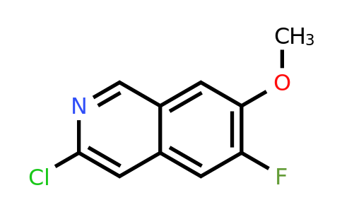 CAS 1698813-47-6 | 3-Chloro-6-fluoro-7-methoxyisoquinoline