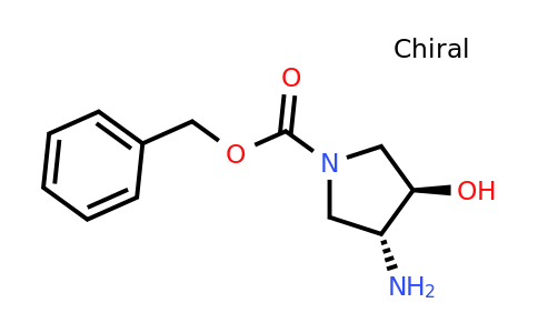 CAS 169900-03-2 | trans-3-Amino-4-hydroxy-pyrrolidine-1-carboxylic acid benzyl ester