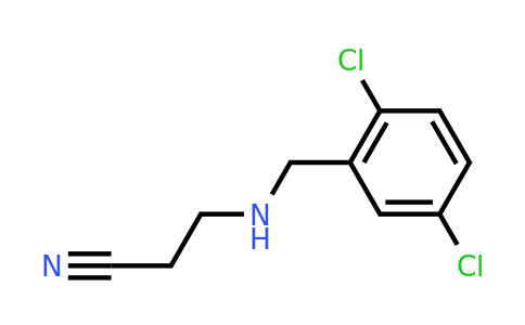 CAS 1699074-18-4 | 3-((2,5-Dichlorobenzyl)amino)propanenitrile