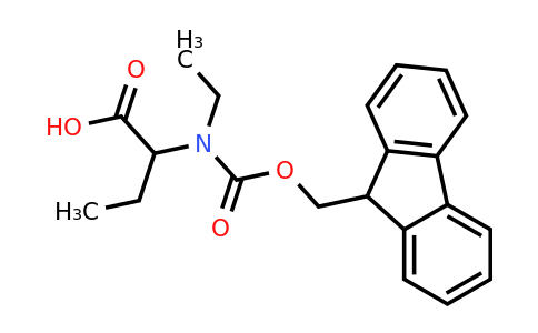 CAS 1699285-70-5 | 2-[Ethyl({[(9H-fluoren-9-yl)methoxy]carbonyl})amino]butanoic acid
