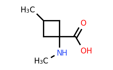 CAS 1699305-91-3 | 3-methyl-1-(methylamino)cyclobutanecarboxylic acid