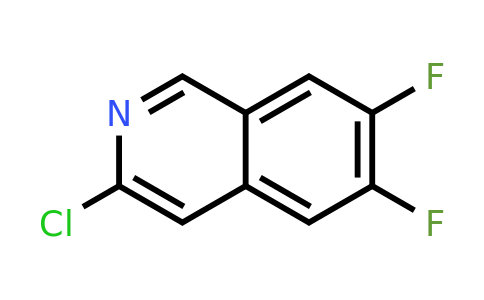 CAS 1699360-37-6 | 3-Chloro-6,7-difluoroisoquinoline