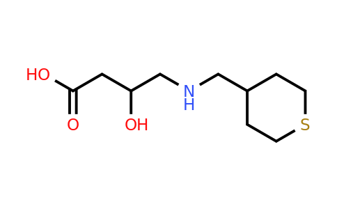 CAS 1699397-79-9 | 3-hydroxy-4-{[(thian-4-yl)methyl]amino}butanoic acid