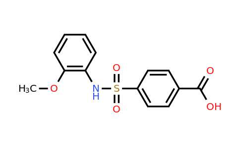 CAS 169945-27-1 | 4-[(2-methoxyphenyl)sulfamoyl]benzoic acid