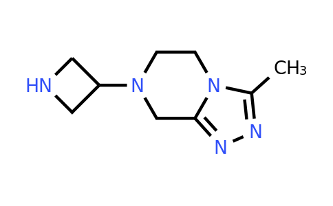 CAS 1699465-14-9 | 7-(azetidin-3-yl)-3-methyl-6,8-dihydro-5H-[1,2,4]triazolo[4,3-a]pyrazine