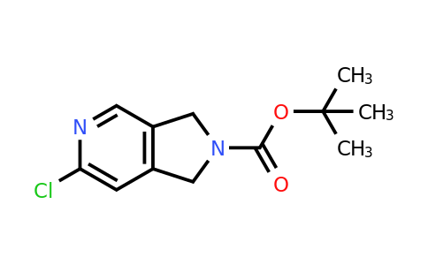 CAS 1700330-18-2 | tert-butyl 6-chloro-1H,2H,3H-pyrrolo[3,4-c]pyridine-2-carboxylate