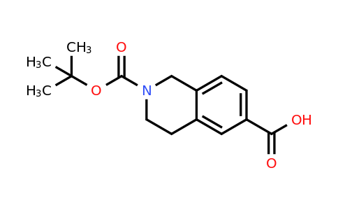 CAS 170097-67-3 | 2-(Tert-butoxycarbonyl)-1,2,3,4-tetrahydroisoquinoline-6-carboxylic acid