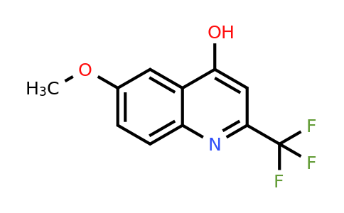 CAS 1701-21-9 | 6-Methoxy-2-(trifluoromethyl)quinolin-4-ol