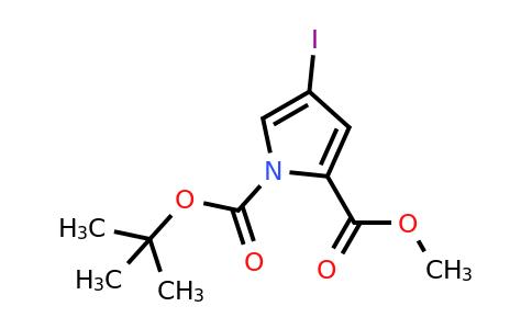 CAS 170100-69-3 | 1-tert-Butyl 2-methyl 4-iodo-1H-pyrrole-1,2-dicarboxylate