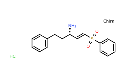 CAS 170111-43-0 | (S,E)-5-Phenyl-1-(phenylsulfonyl)pent-1-en-3-amine hydrochloride
