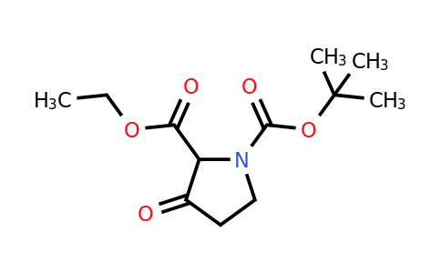 CAS 170123-25-8 | 3-Oxo-pyrrolidine-1,2-dicarboxylic acid 1-tert-butyl ester 2-ethyl ester