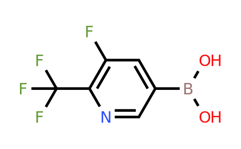 CAS 1701432-08-7 | [5-fluoro-6-(trifluoromethyl)pyridin-3-yl]boronic acid