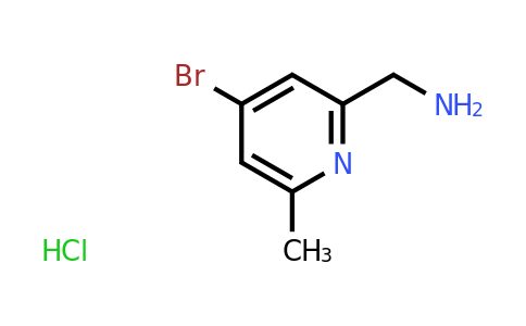 CAS 1701435-36-0 | (4-Bromo-6-methylpyridin-2-yl)methanamine hydrochloride