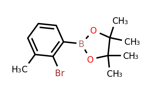 CAS 1701437-37-7 | 2-(2-Bromo-3-methylphenyl)-4,4,5,5-tetramethyl-1,3,2-dioxaborolane
