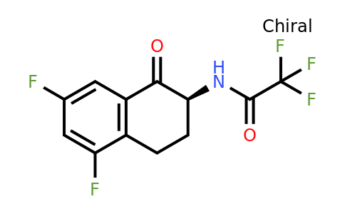 CAS 170151-17-4 | (S)-N-(5,7-Difluoro-1-oxo-1,2,3,4-tetrahydronaphthalen-2-yl)-2,2,2-trifluoroacetamide
