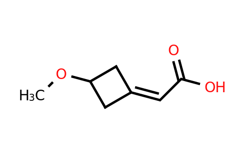 CAS 1701755-14-7 | 2-(3-methoxycyclobutylidene)acetic acid