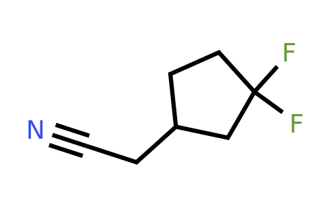 CAS 1701764-04-6 | 2-(3,3-Difluorocyclopentyl)acetonitrile