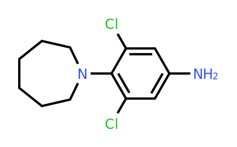 CAS 1701830-25-2 | 4-(Azepan-1-yl)-3,5-dichloroaniline