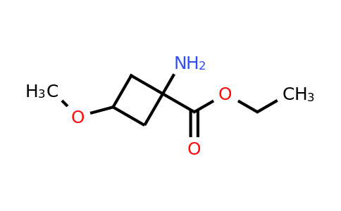 CAS 1702060-21-6 | ethyl 1-amino-3-methoxy-cyclobutanecarboxylate