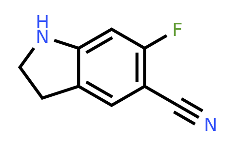 CAS 1702230-01-0 | 6-Fluoroindoline-5-carbonitrile
