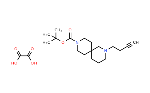 CAS 1702300-80-8 | tert-butyl 2-but-3-ynyl-2,9-diazaspiro[5.5]undecane-9-carboxylate;oxalic acid