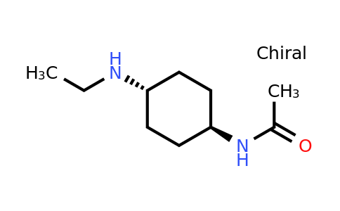CAS 1702576-90-6 | N-((1R,4r)-4-(ethylamino)cyclohexyl)acetamide
