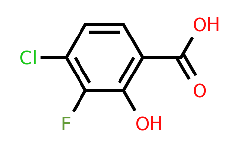 CAS 1702676-05-8 | 4-chloro-3-fluoro-2-hydroxybenzoic acid