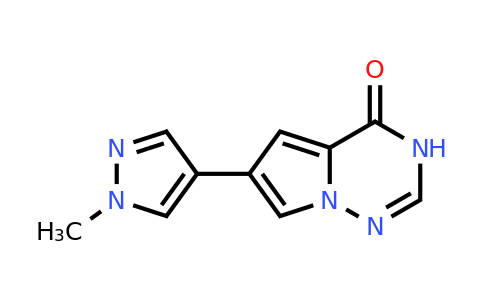 CAS 1703794-32-4 | 6-(1-methyl-1H-pyrazol-4-yl)-3H,4H-pyrrolo[2,1-f][1,2,4]triazin-4-one
