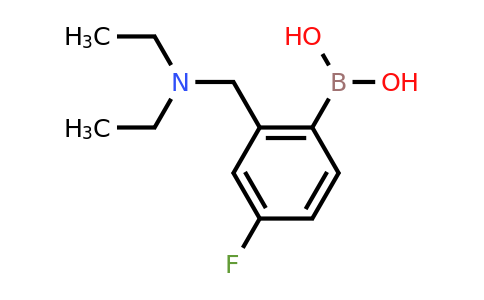 CAS 1704063-86-4 | (2-((diethylamino)methyl)-4-fluorophenyl)boronic acid