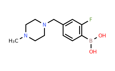 CAS 1704064-24-3 | (2-Fluoro-4-((4-methylpiperazin-1-yl)methyl)phenyl)boronic acid